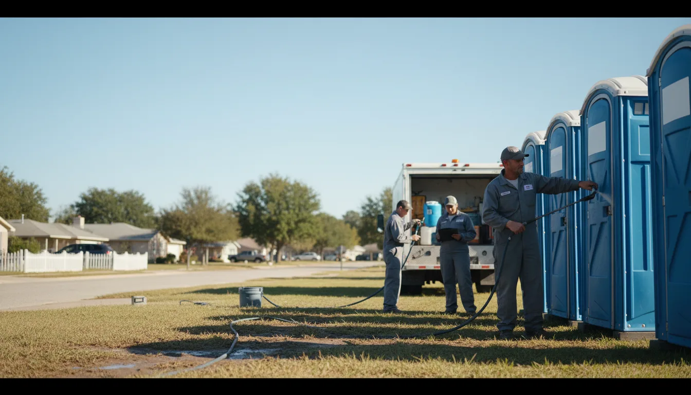 Long-Term Portable Toilet Rental in Langsville, OH near me